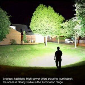 Super-Bright COB LED Flashlight - Rechargeable 00SS0543M04